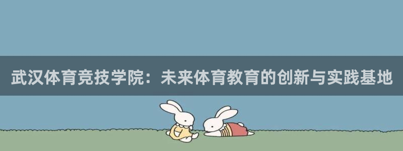 yy易游官方正版app集团官网首页:武汉体育竞技学院:未来体