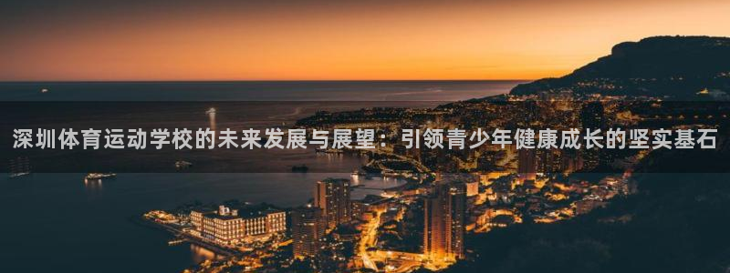 yy易游官网下载平台APP:深圳体育运动学校的未来发展与展望